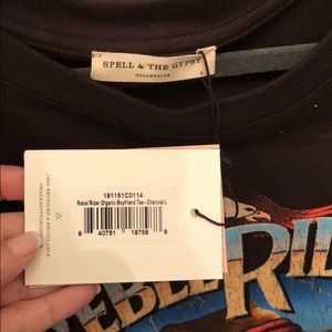 Spell & The Gypsy Collective Tops - Spell and the Gypsy Rebel Rider Organic Tee Spell & The Gypsy Collective Tops - Spell and the Gypsy Rebel Rider Organic Tee